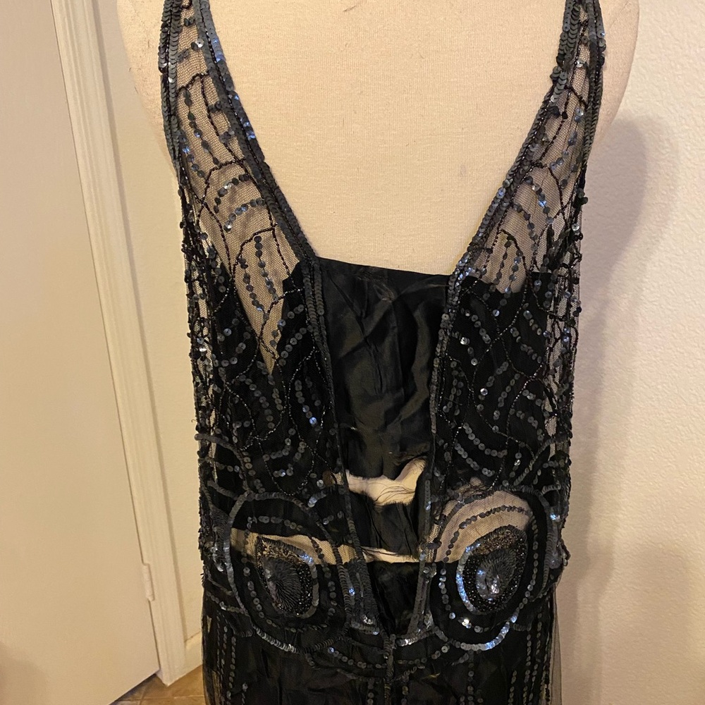 Vintage Burlesque Dress Sequined - Picture 5 of 8